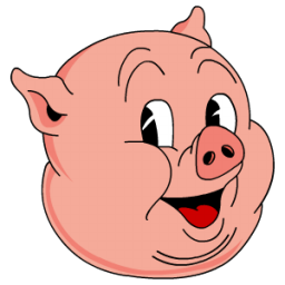 Old Porky Color Icon Free Download As PNG And ICO, Icon Easy